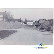 Lobith 04-1974 Bouw tunnel -Transeedijk-Komstraat (8)